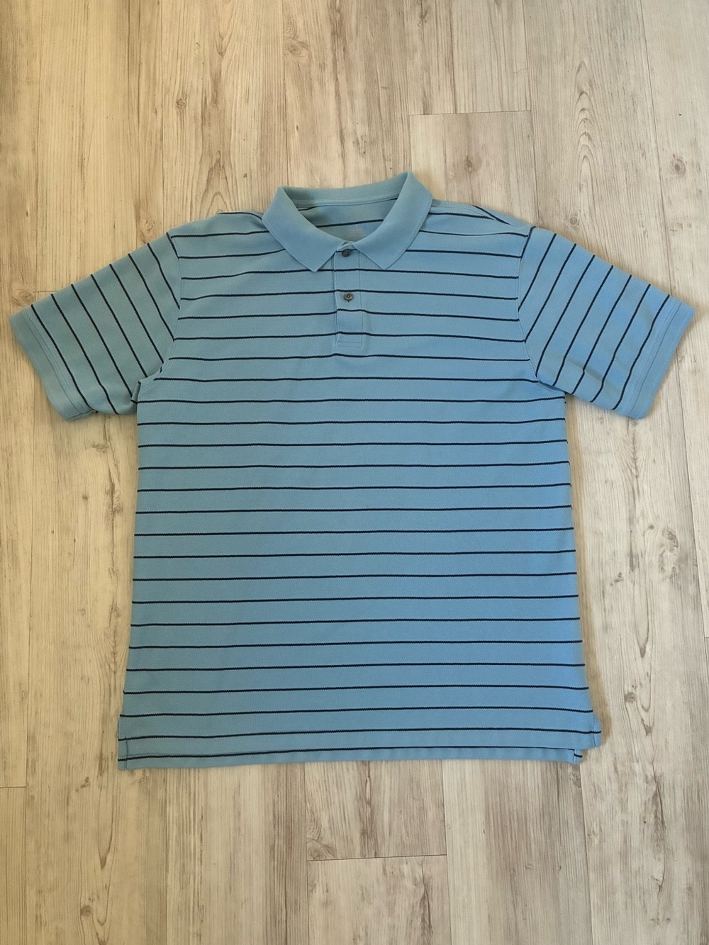 L.L. Bean Men’s Striped Short-Sleeve Polo Shirt